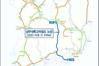 도정뉴스20190904제3차국가철도망구축계획(안)및남부내륙고속철도노선도썸.jpg
