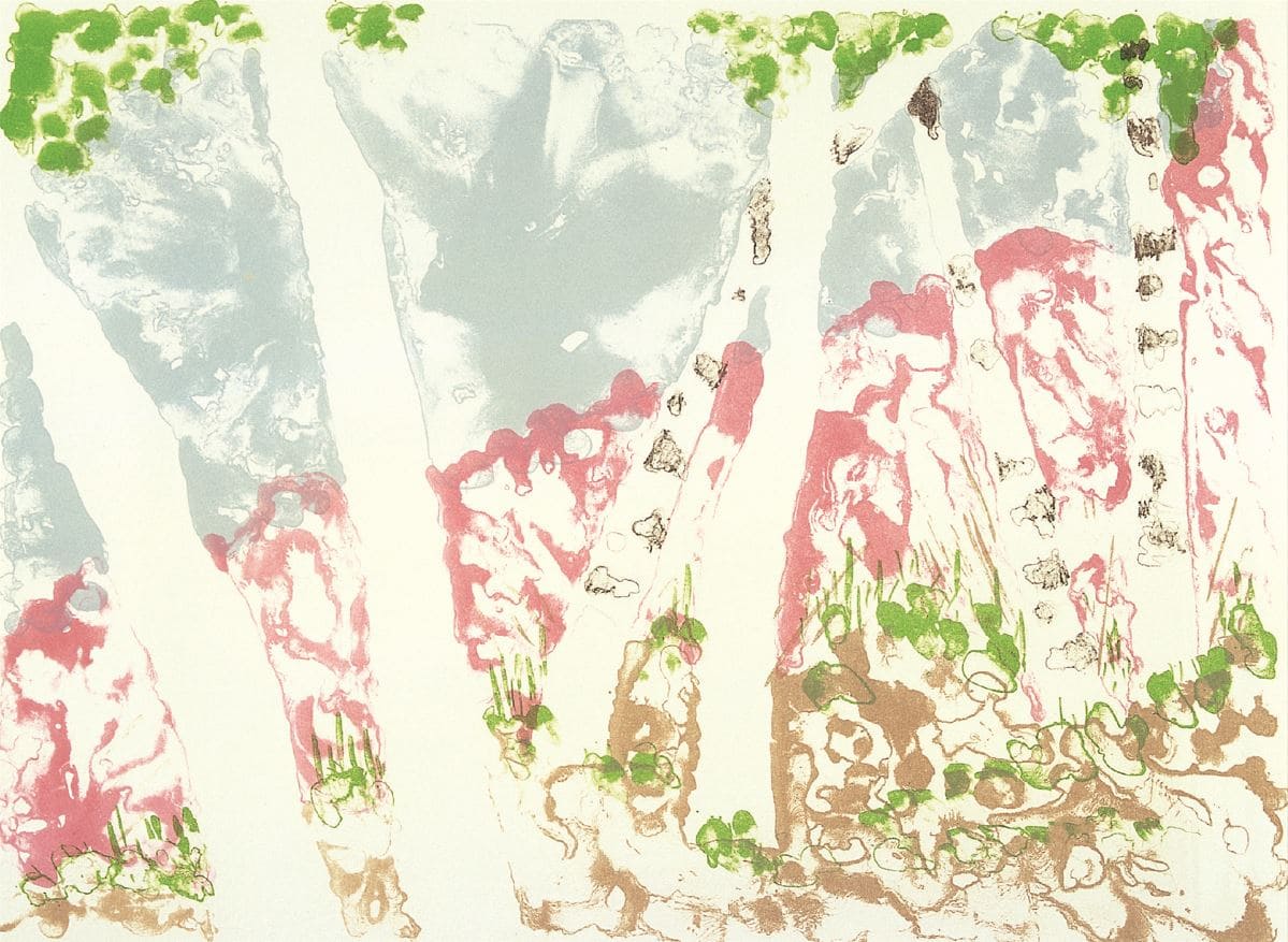 노재황,자작나무1,1992,석판화.jpg